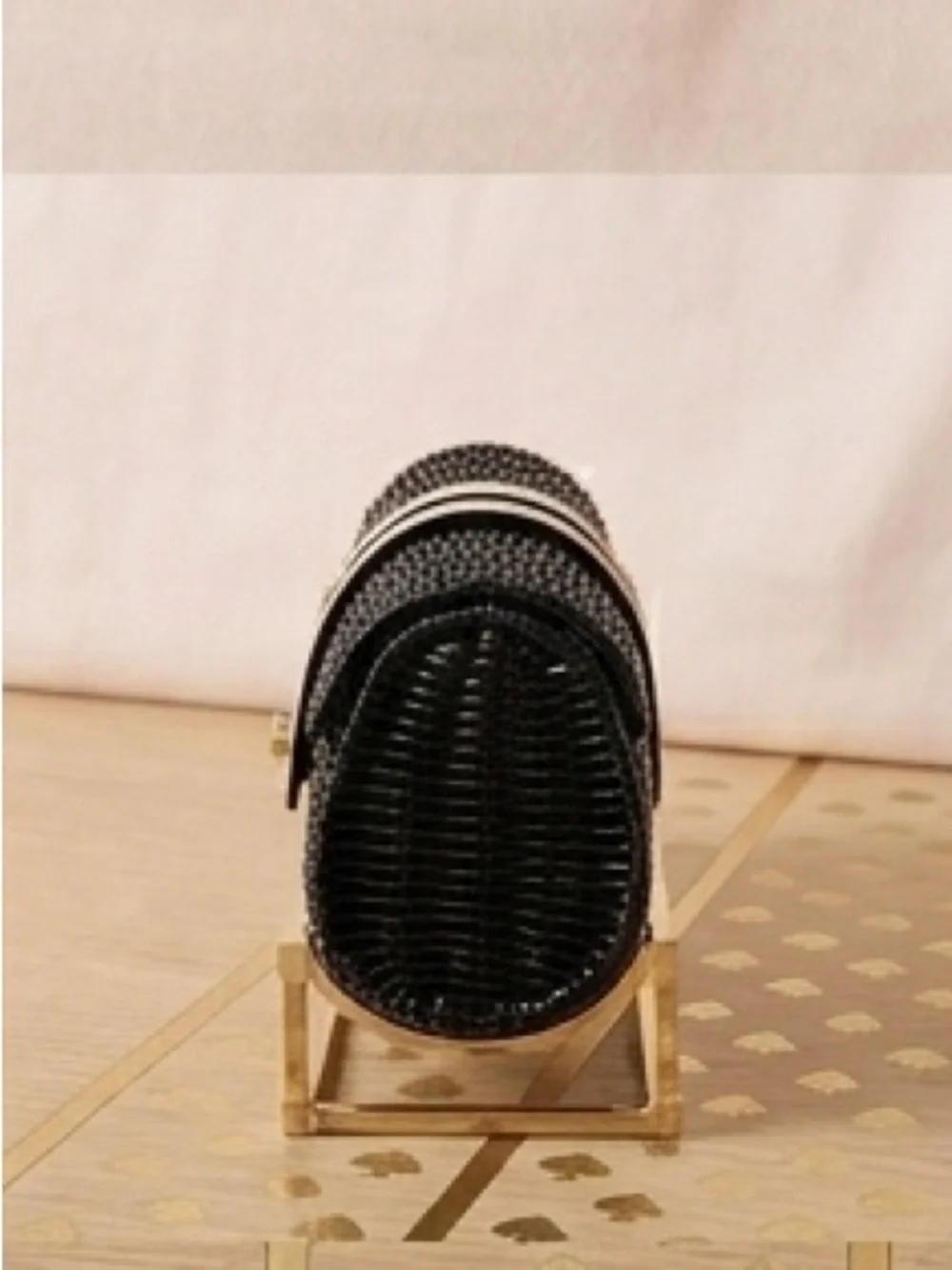 Vintage Kate Spade Black Wicker White Cream Leather Clutch Purse
Handbag - Picture 6 of 7